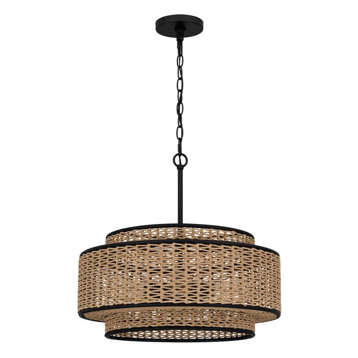 Teton 5 lt Pendant - Matte Black