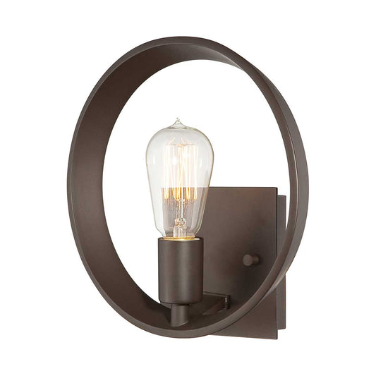 Theater Row 1 Light Wall Light – Western Bronze