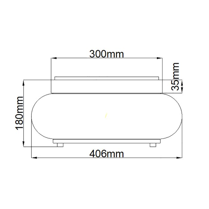 Trilogy 3 Light Flush - Brushed Nickel