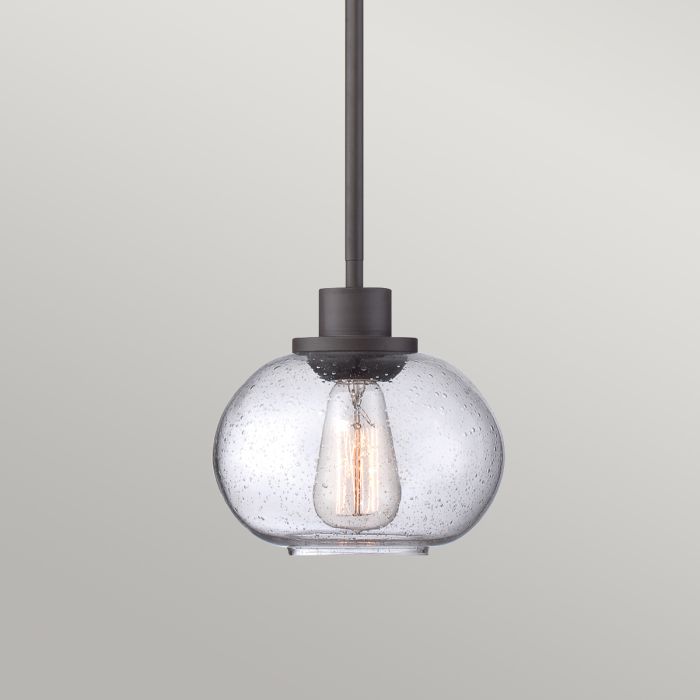 Trilogy 1 Light Pendant - Old Bronze