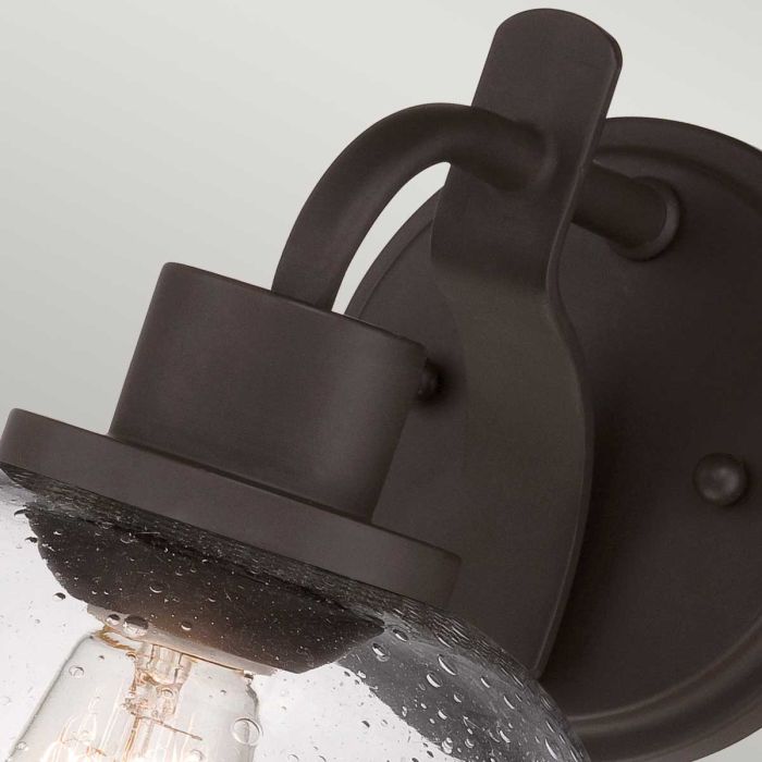 Trilogy 1 Light Wall Light - Old Bronze