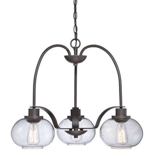 Trilogy 3 Light Chandelier - Old Bronze