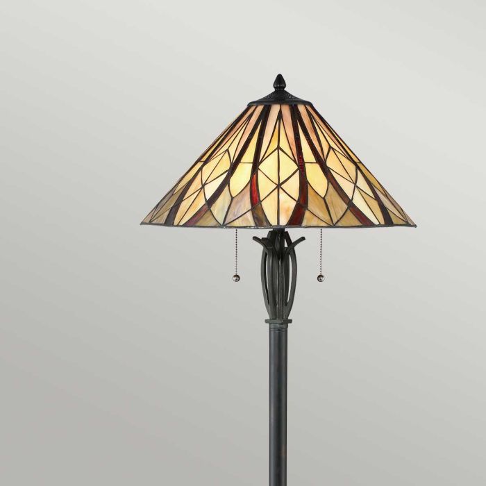Victory 2 Light Floor Lamp - Valiant Bronze