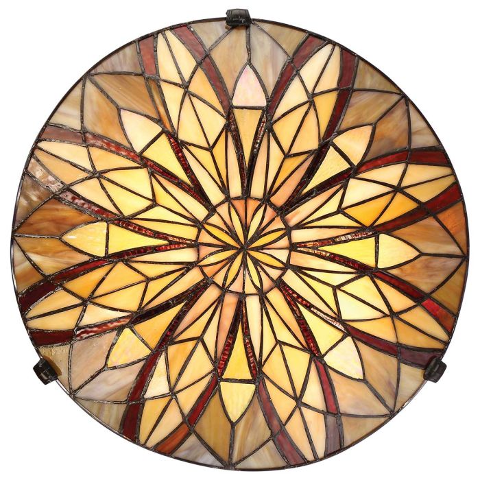 Victory 2 Light Semi-Flush - Valiant Bronze