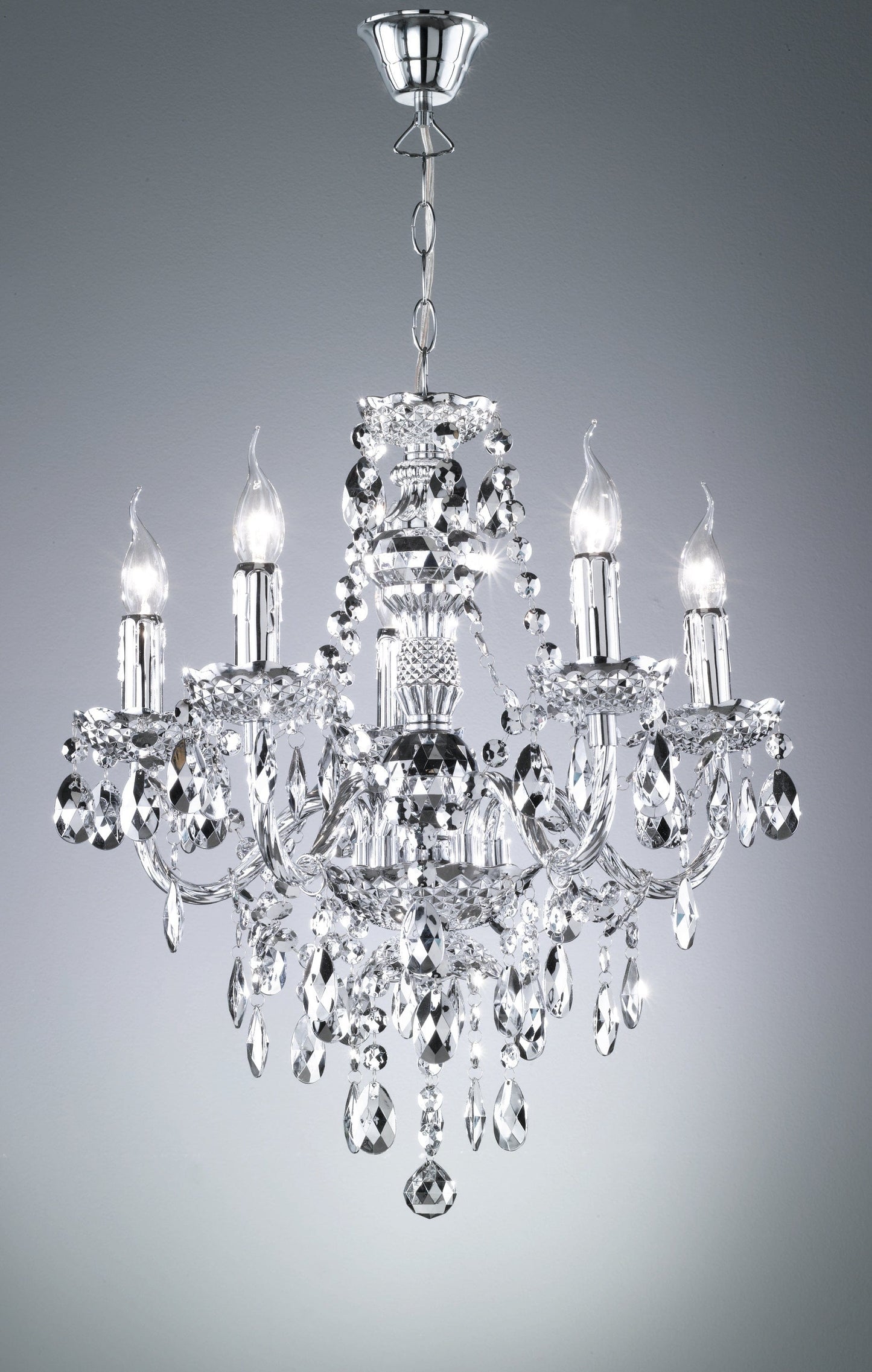 Reality Lüster  - Chandelier - Chrome - Reality R1107-06