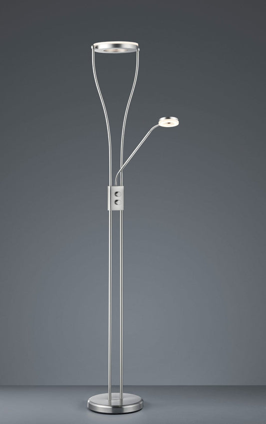 Reality Rennes  - Floor lamp - Nickel Matt - Reality R42412107