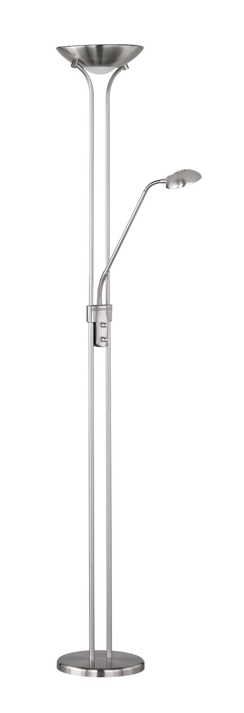 Reality Spock  - Floor lamp - Nickel Matt - Reality R42292107