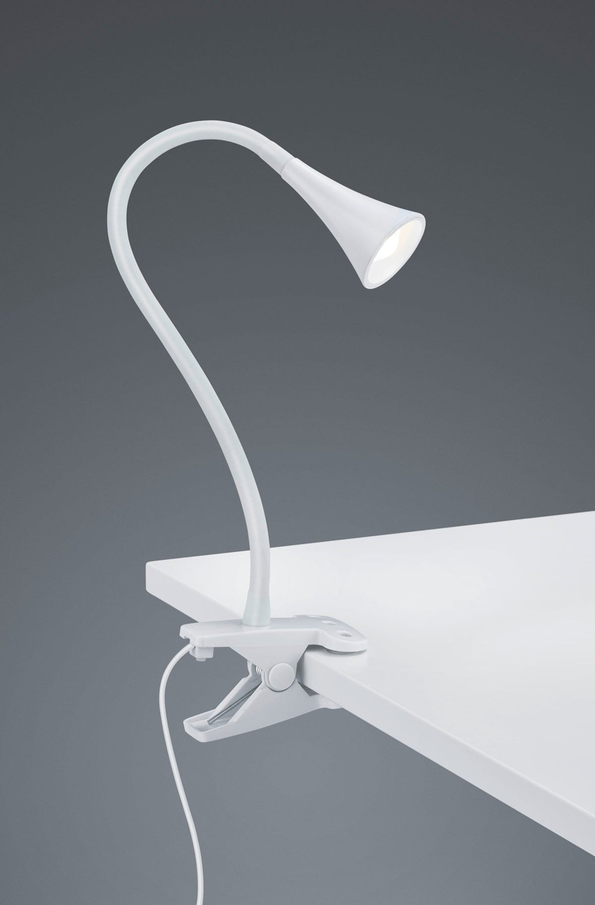 Reality Viper  - Clamping lamp - White - Reality R22398101