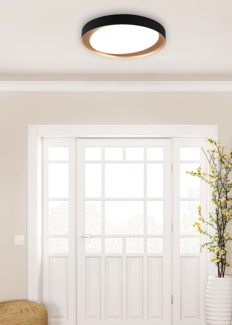 Reality Zeta  - Ceiling lamp - Black - Reality R62712402