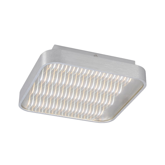 Reflex Flush 29cm Square 18W LED 3000K + 6000K, 1180lm, Aluminium / Acrylic, 3yrs Warranty by Mantra