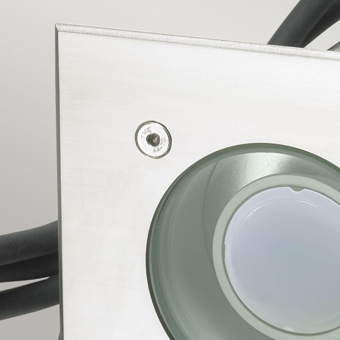 Rena Square 1 Light Inground Light Stainless Steel