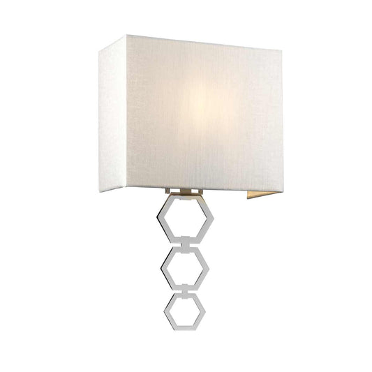 Ria Medium 1 Light Wall Light – Polished Chrome