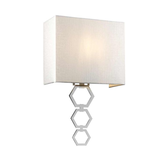 Ria Medium 1 Light Wall Light - Polished Chrome