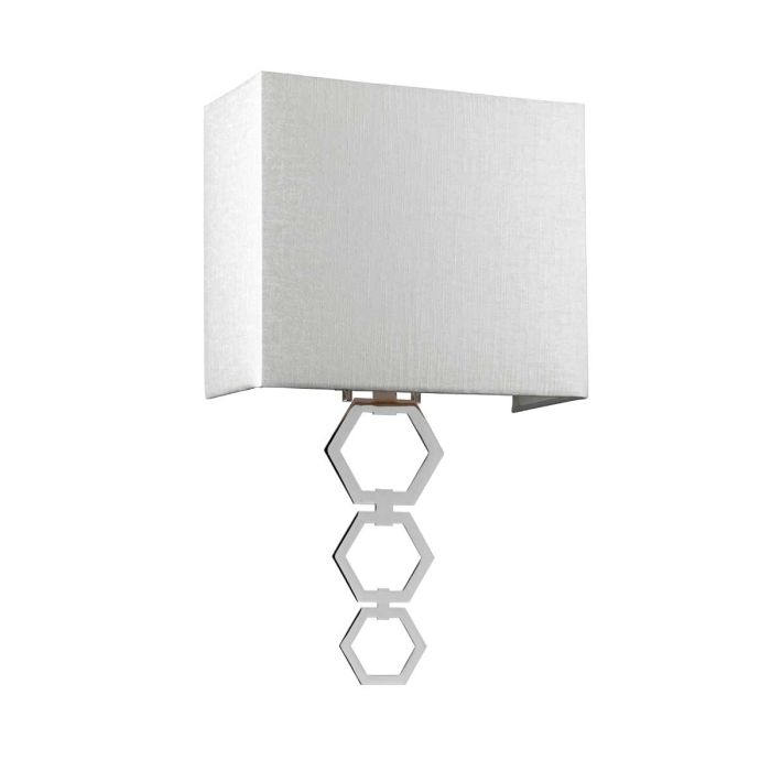 Ria Medium 1 Light Wall Light - Polished Chrome