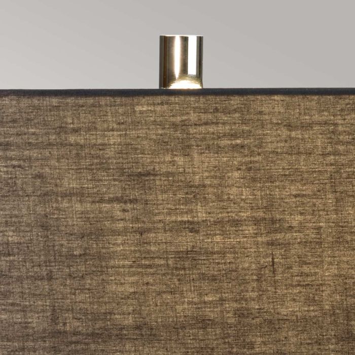 Ribbon 1 Light Table Lamp - Polished Nickel