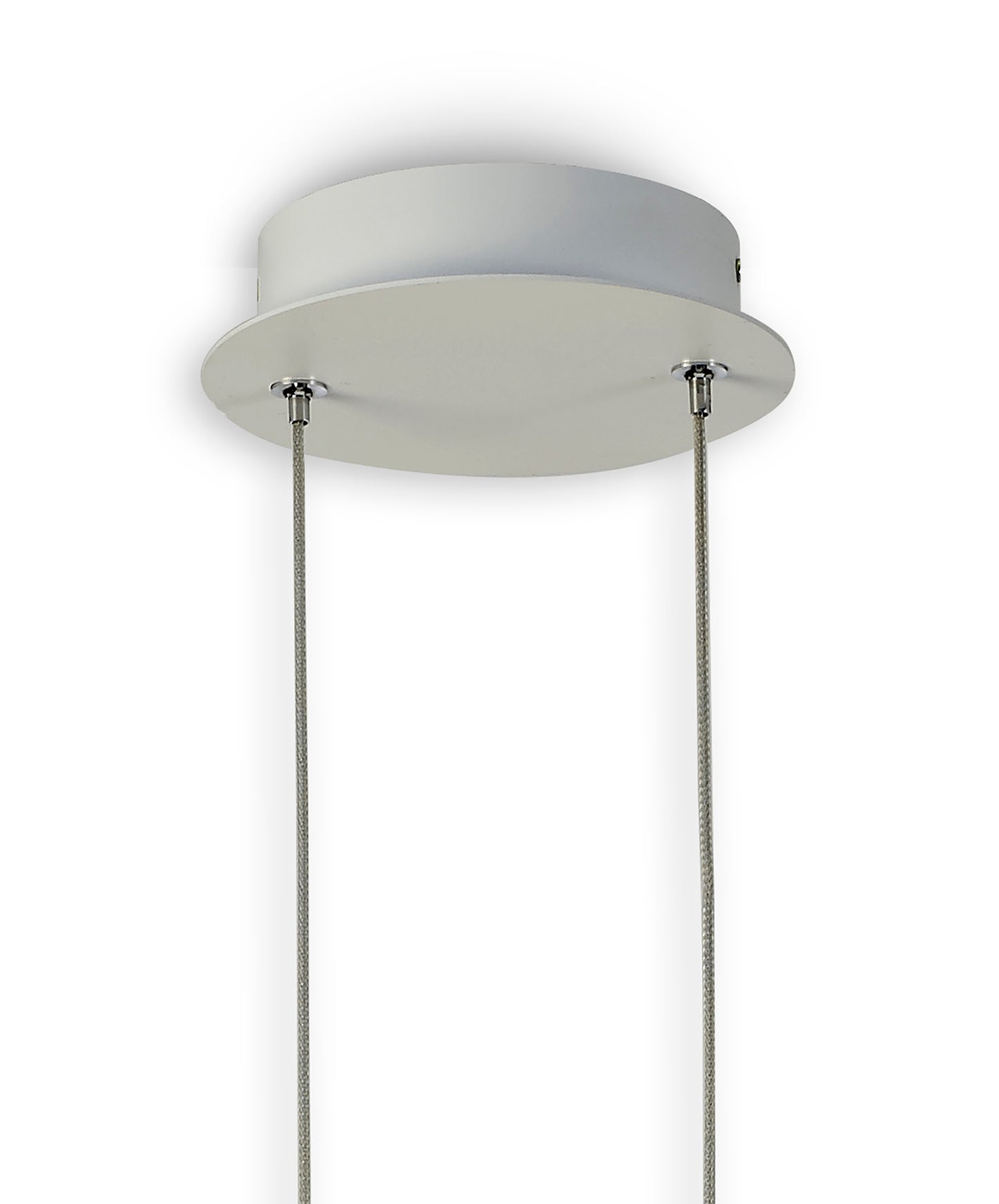 Ring Pendant 50cm Round, 23W LED, 3000K, 1600lm, White, 5yrs Warranty by Mantra