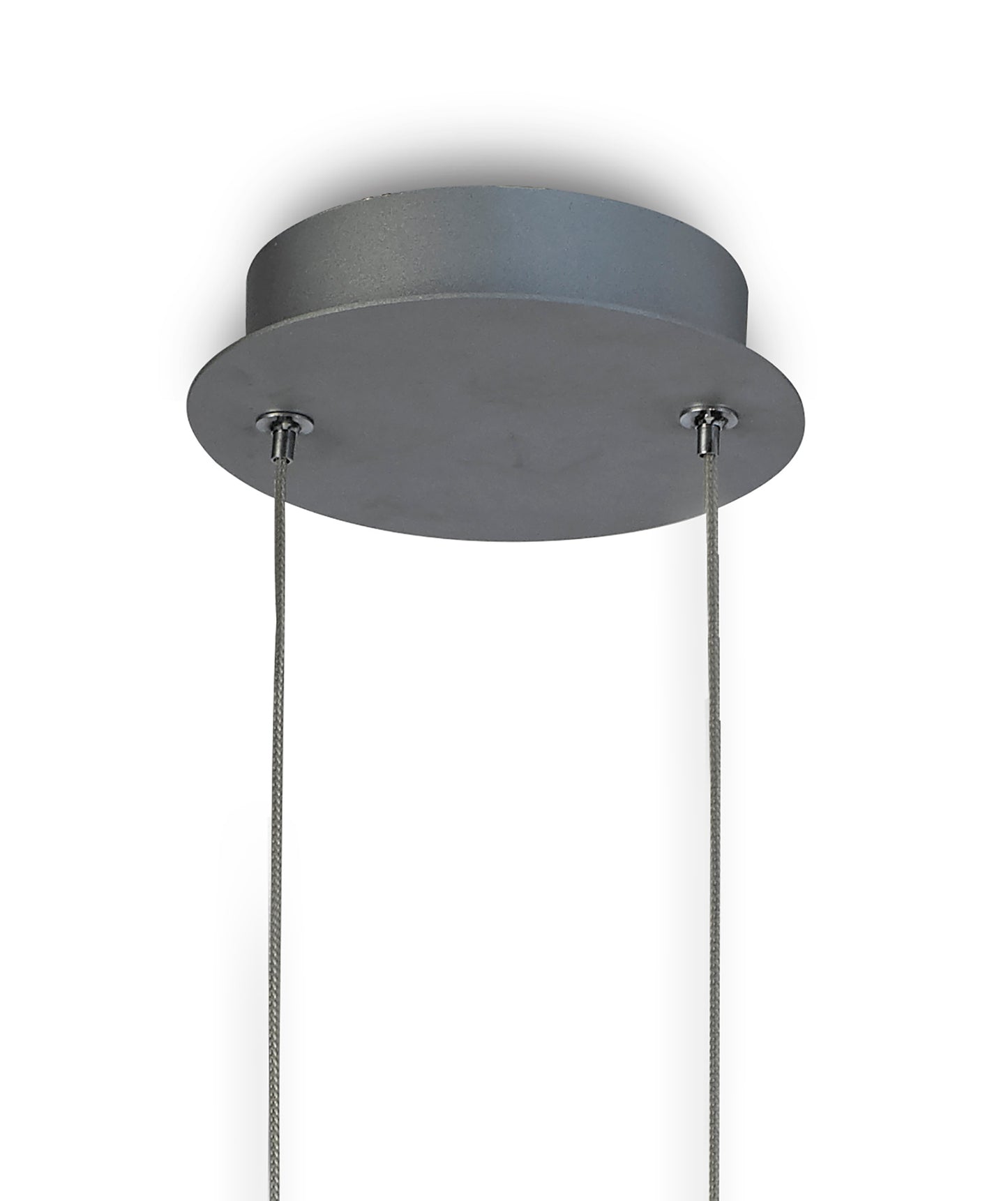 Ring Pendant 50cm Round, 23W LED, 3000K, 1600lm, Silver, 5yrs Warranty by Mantra