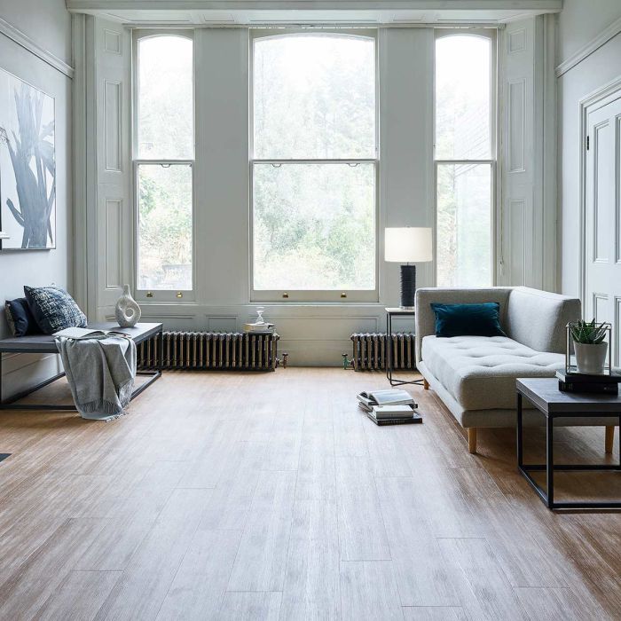 Ripple 1 Light Table Lamp - Black with White Shade