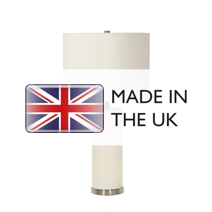 Ripple 1 Light Table Lamp - White