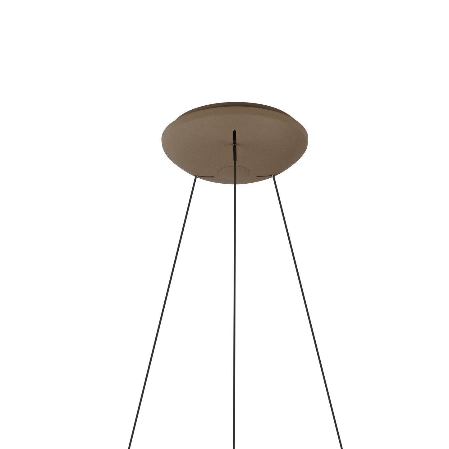 Riumar Ring Pendant 62cm 40W+15W LED, 3 Way Relay, 3000K, 3800lm, Sand Brown, 3yrs Warranty by Mantra