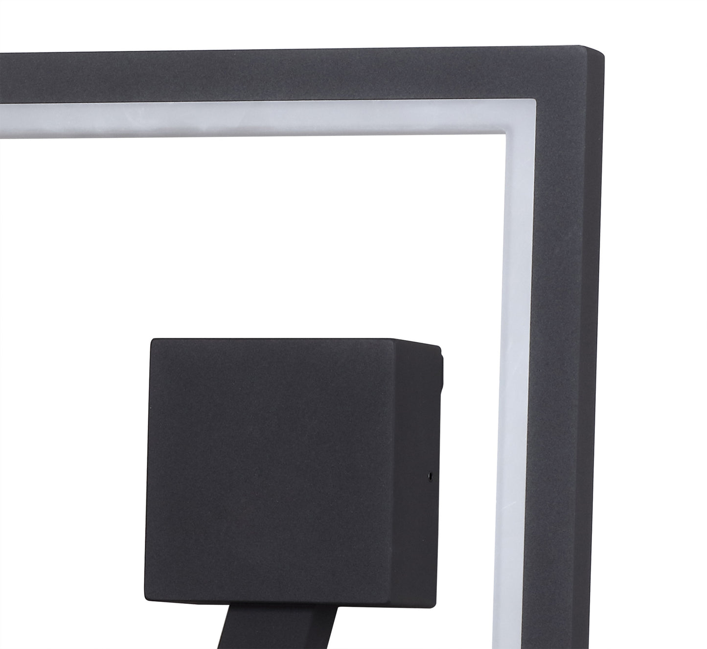 Rodas Wall Lamp, 9.5W LED, 3000K, 700lm, IP65, Anthracite, 3yrs Warranty by Mantra