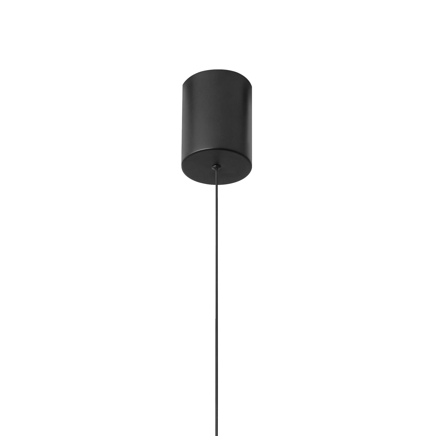 Roller Rise And Fall Pendant, 12W LED, 3000K, 1000lm, White/Black, 3yrs Warranty by Mantra