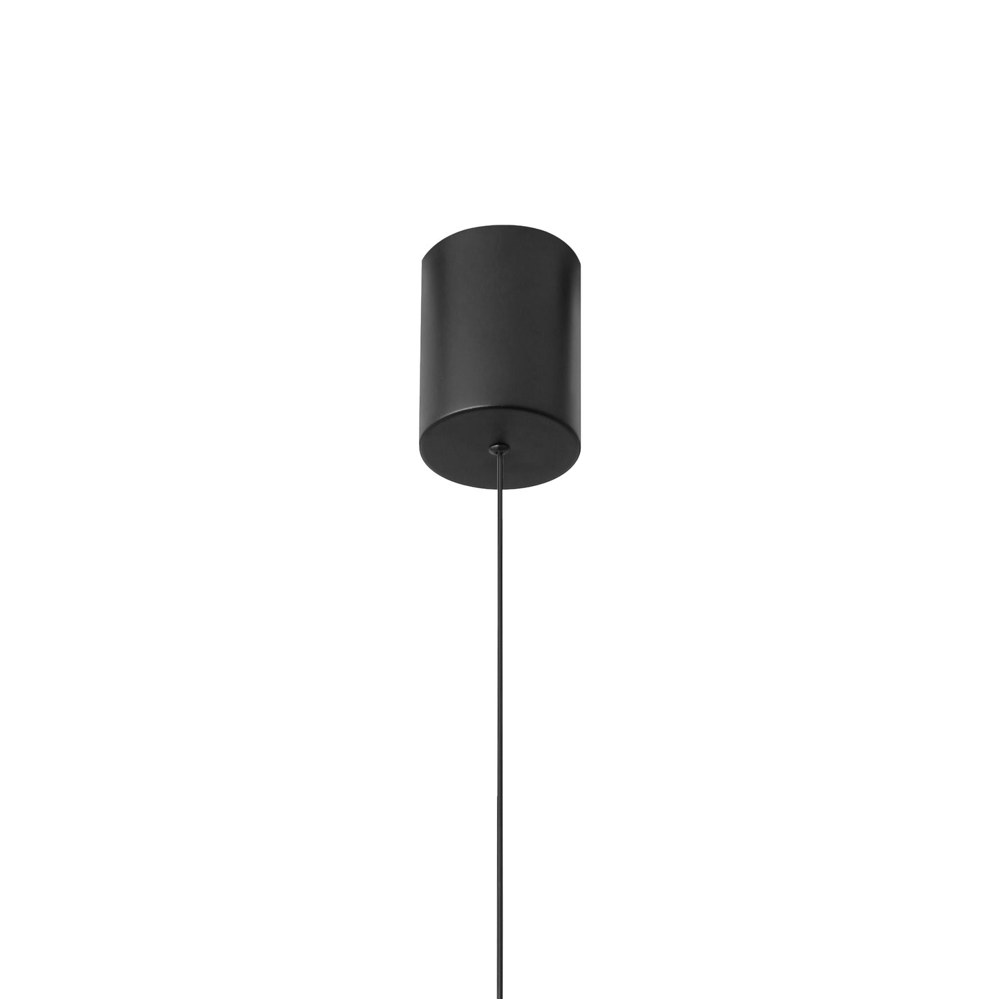 Roller Rise And Fall Pendant, 12W LED, 3000K, 1000lm, Black, 3yrs Warranty by Mantra