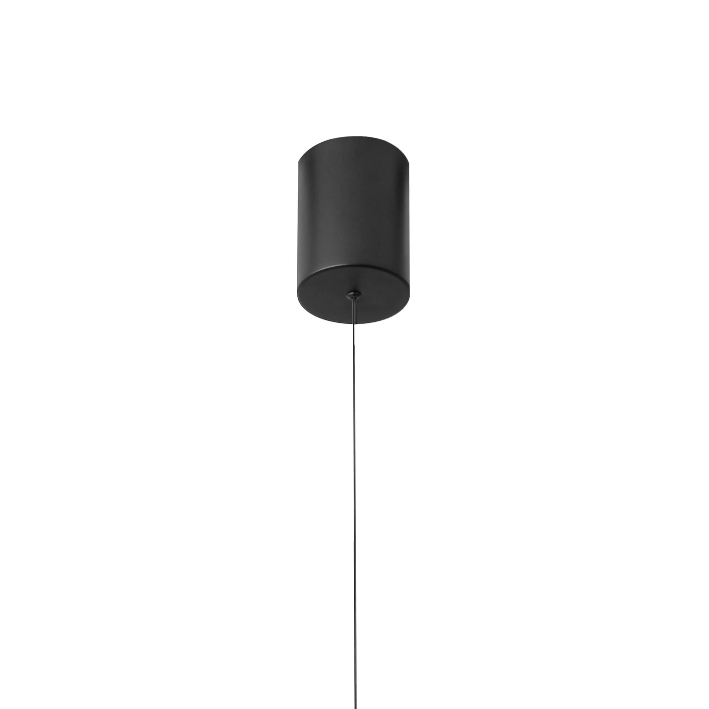 Roller Rise And Fall Pendant, 12W LED, 3000K, 1000lm, Chrome/Black, 3yrs Warranty by Mantra