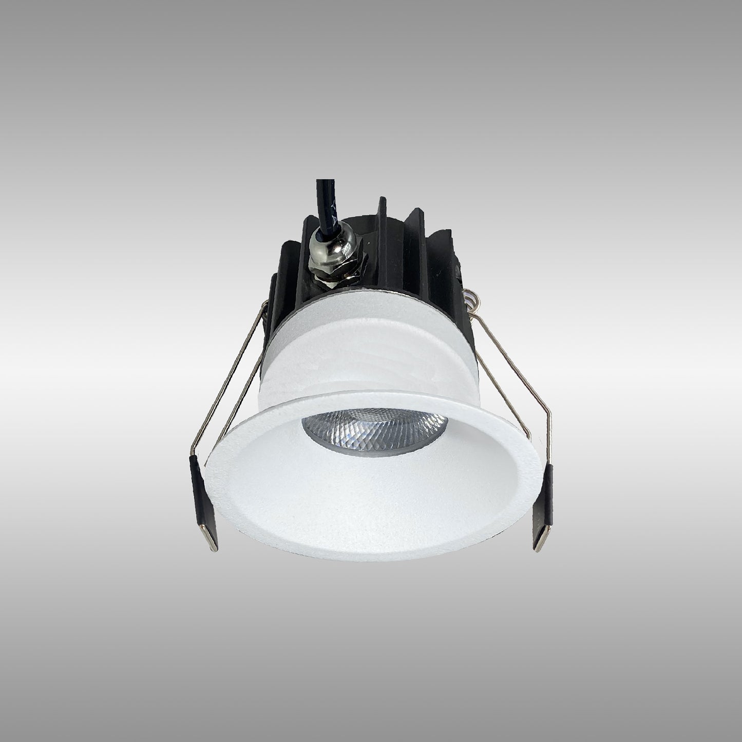 Rombok Downlight 12W LED, Dimmable CCT LED, Cut Out: 75mm, 1080lm, 36° Deg, IP65 DRIVER INC., White, 3yrs Warranty by Mantra