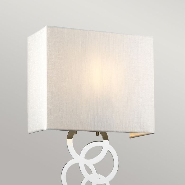 Rosa Medium 1 Light Wall Light - Polished Chrome