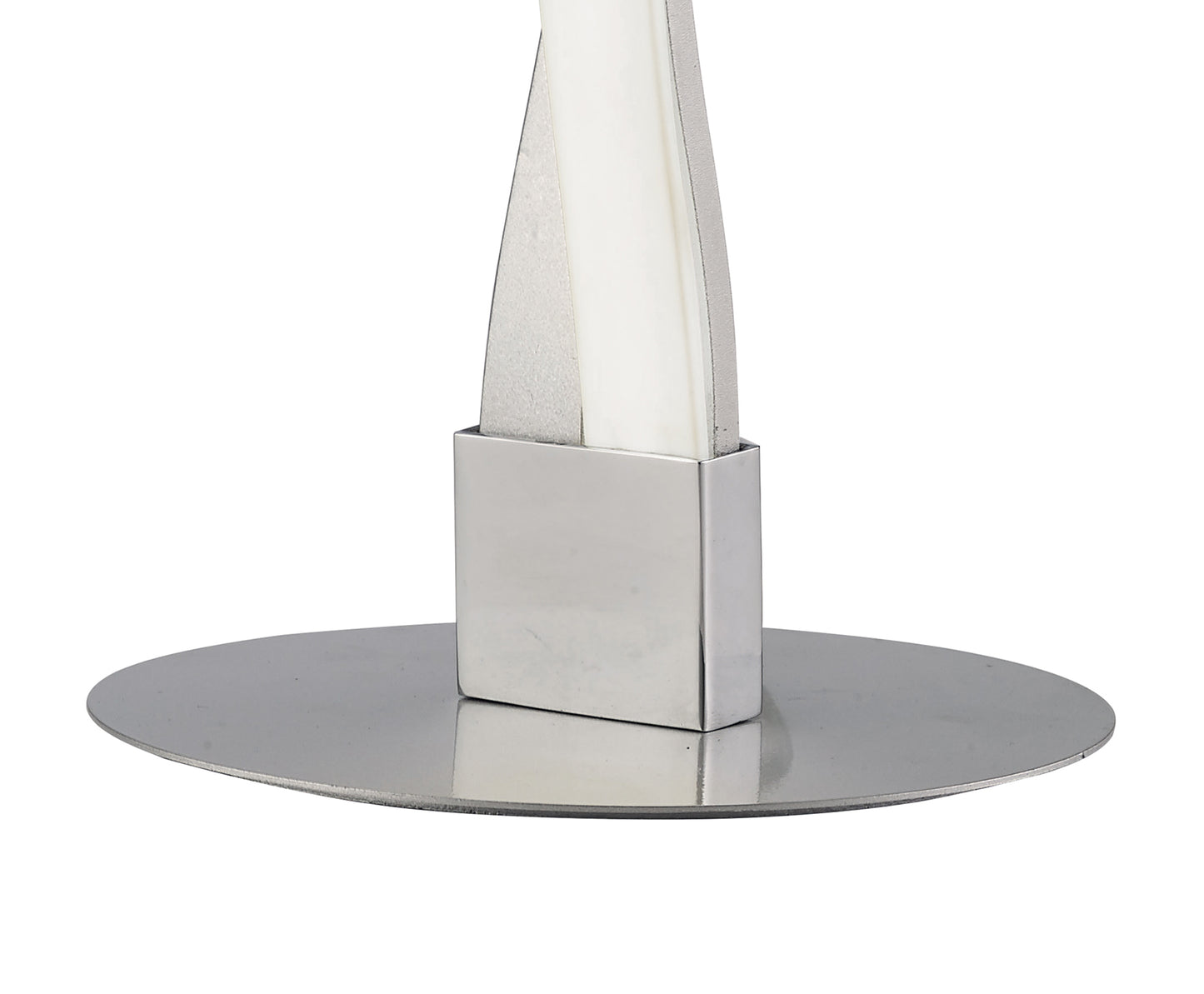 Sahara Table Lamp 6W LED 3000K, 420lm, Silver/Frosted Acrylic/Polished Chrome, 3yrs Warranty by Mantra