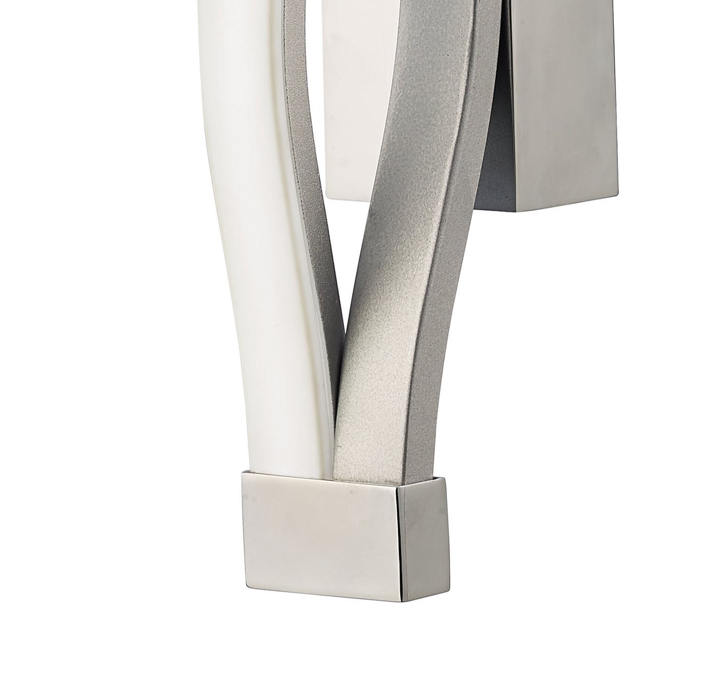 Sahara Wall Lamp 6W LED 3000K, 420lm, Silver/Frosted Acrylic/Polished Chrome, 3yrs Warranty by Mantra