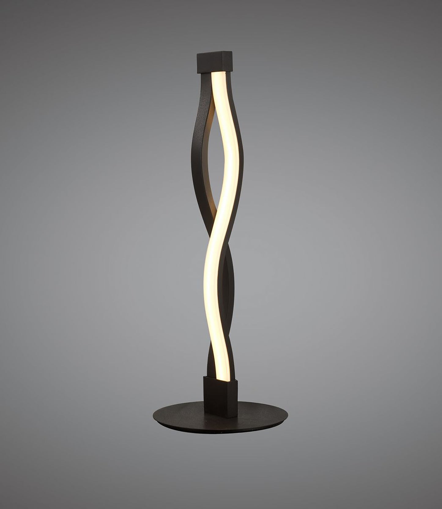 Sahara Brown Oxide Table Lamp 6W 2800K, 420lm, Brown Oxide/White Acrylic, 3yrs Warranty by Mantra