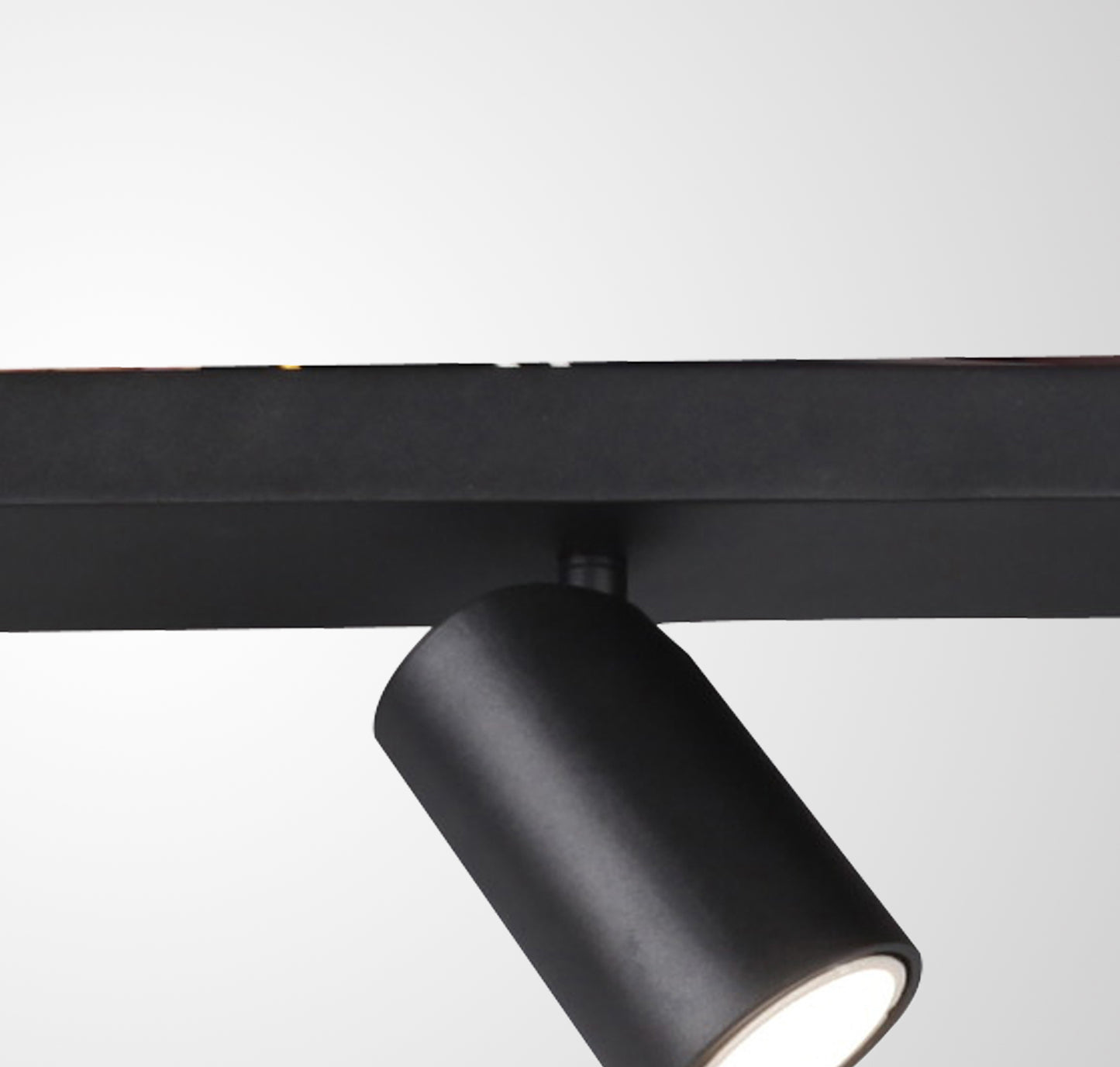 Sal Linear 4 Light Spotlight GU10, Matt Black by Mantra