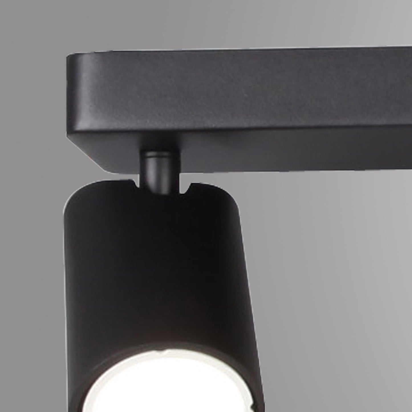 Sal Linear 3 Light Spotlight GU10, Matt Black by Mantra