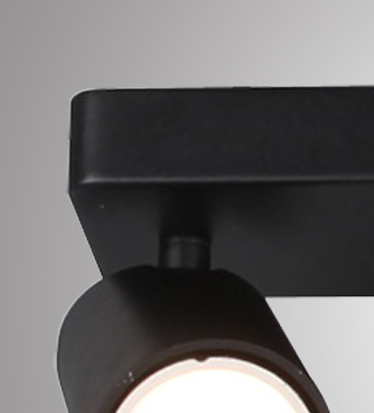 Sal Linear 2 Light Spotlight GU10, Matt Black by Mantra