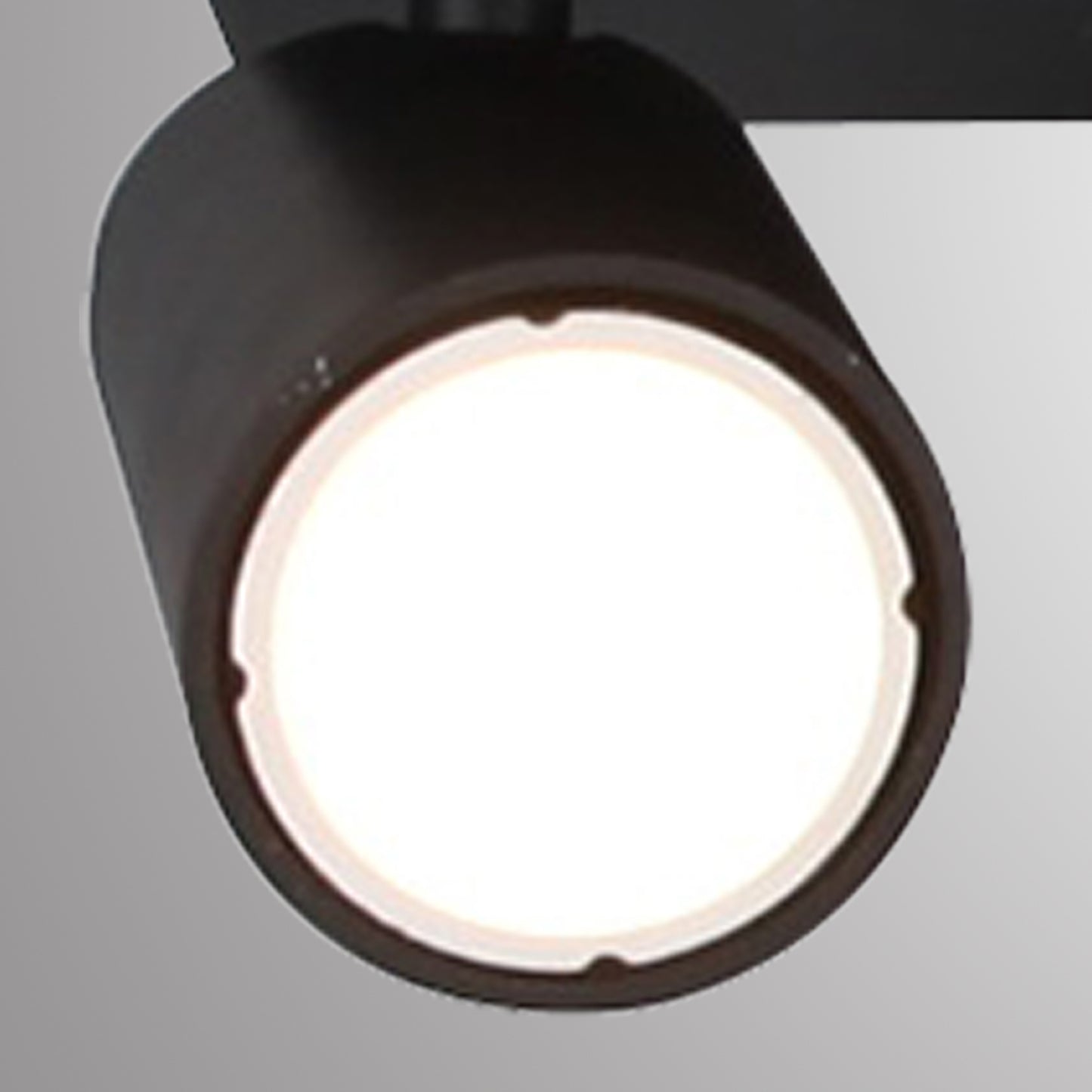 Sal Linear 2 Light Spotlight GU10, Matt Black by Mantra