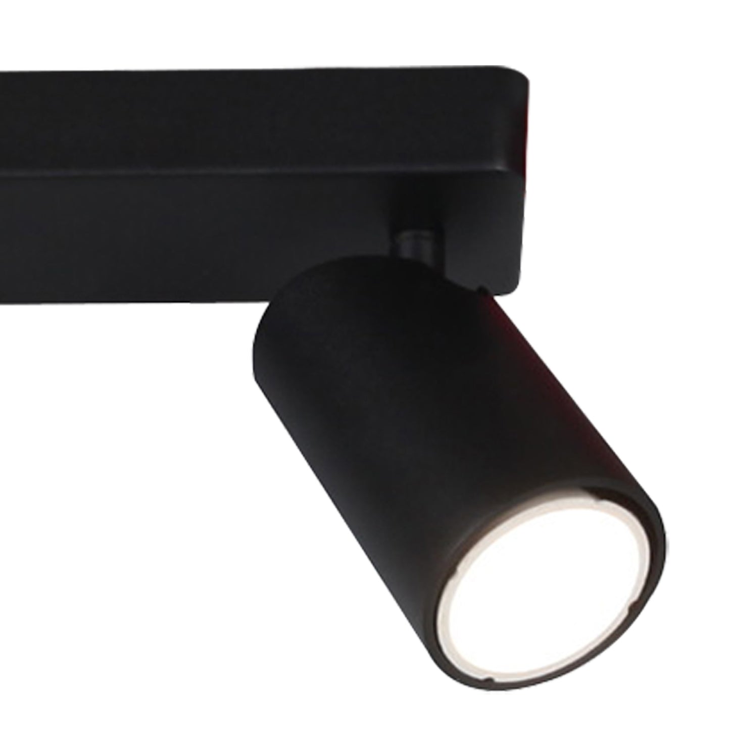 Sal Linear 2 Light Spotlight GU10, Matt Black by Mantra