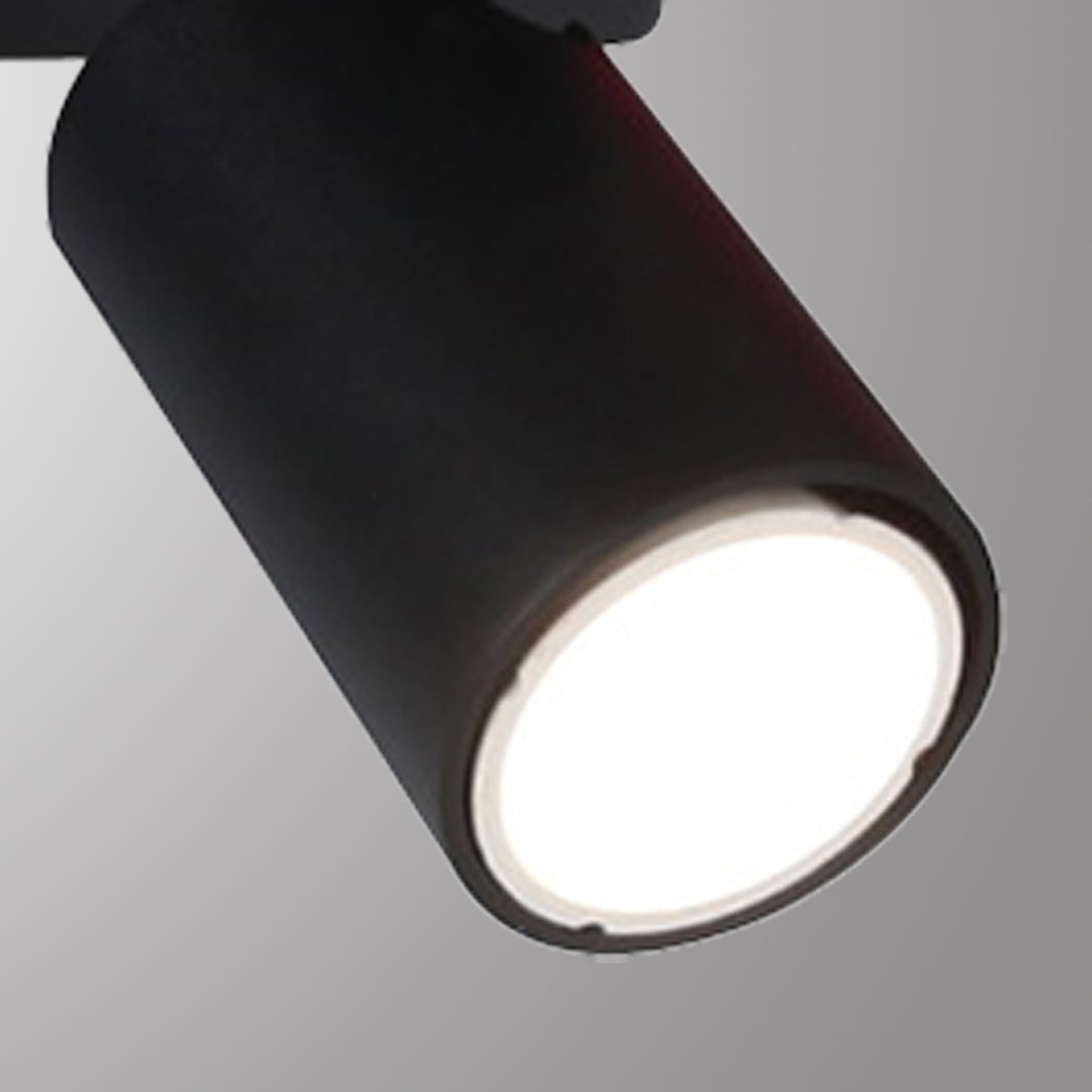 Sal Linear 2 Light Spotlight GU10, Matt Black by Mantra