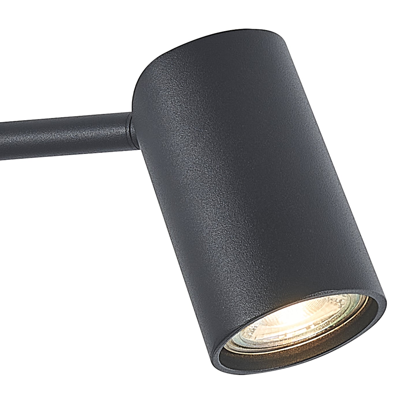 Sal Wall Lamp 1 Light GU10, Matt Black by Mantra