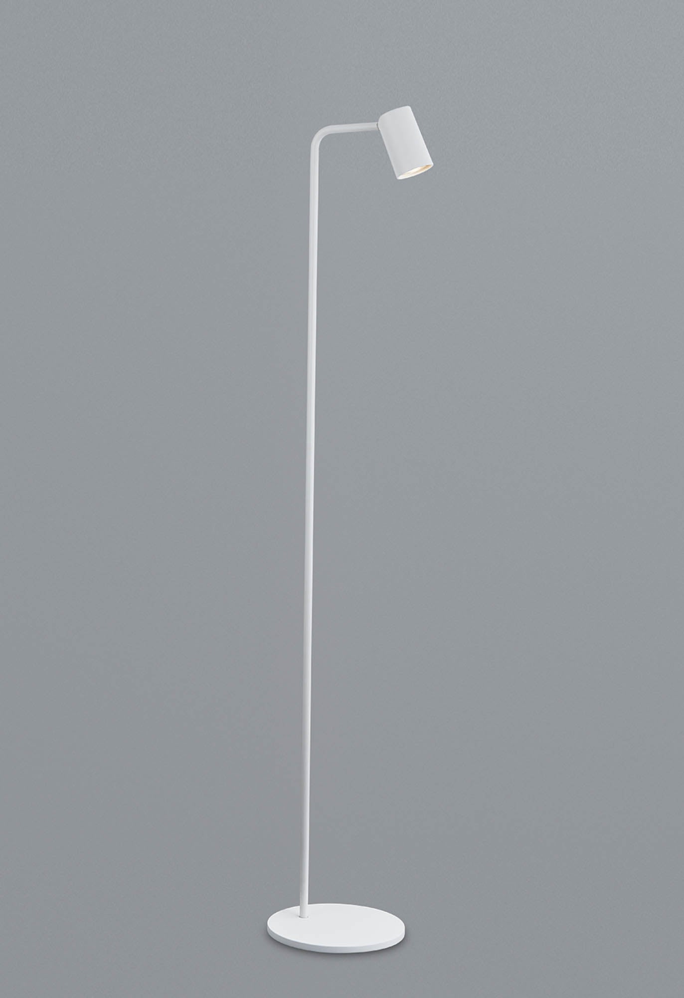 Sal Floor Lamp 1 Light GU10, Matt White by Mantra