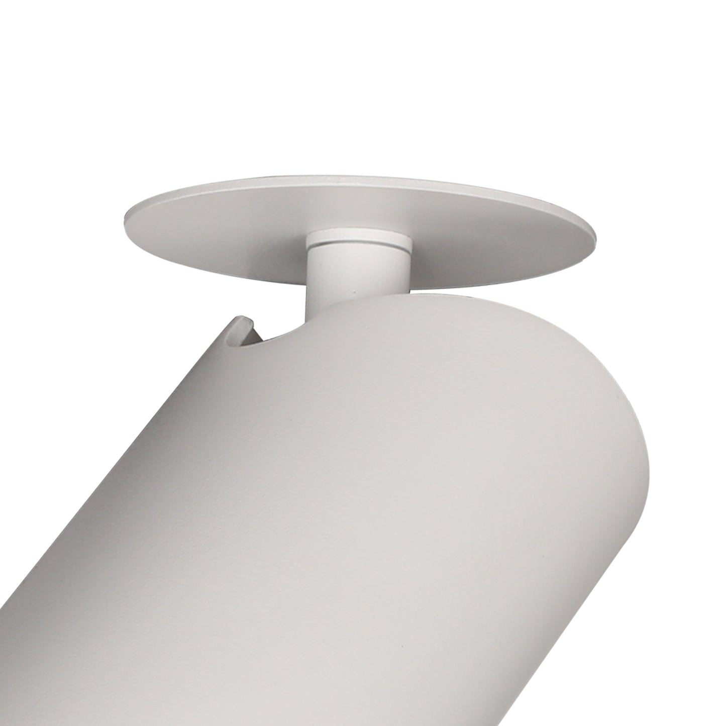 Sal 1 Light Recessed Spotlight GU10, Matt White by Mantra