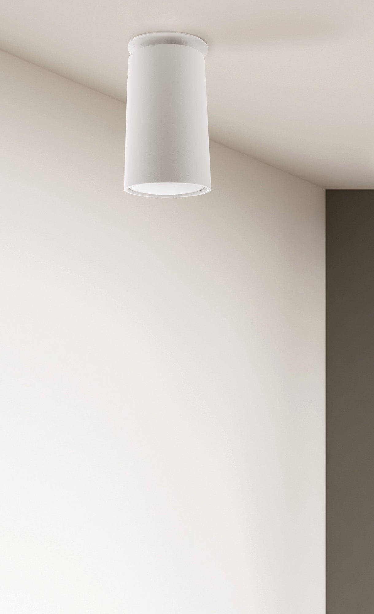 Sal 1 Light Recessed Spotlight GU10, Matt White by Mantra