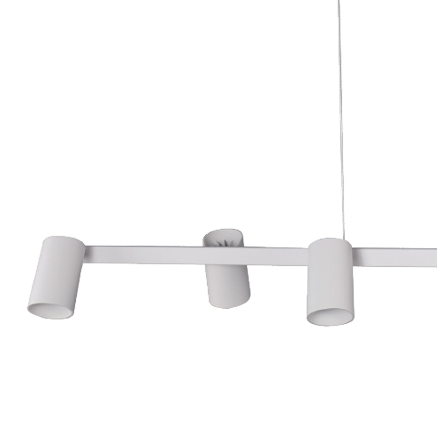 Sal 6 Light Linear Pendant Spotlight GU10, Matt White by Mantra