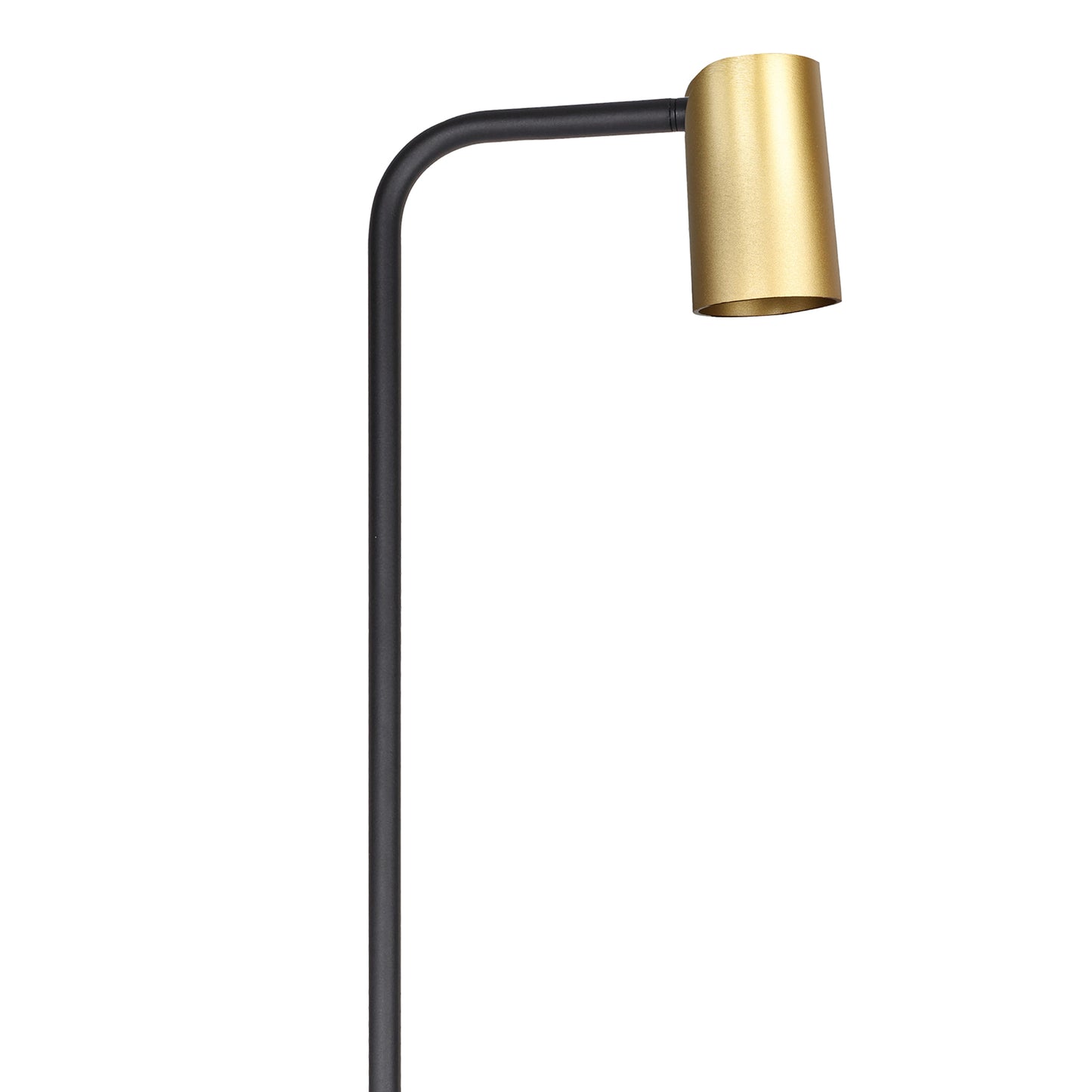 Sal Floor Lamp 1 Light GU10, Satin Gold/Matt Black by Mantra