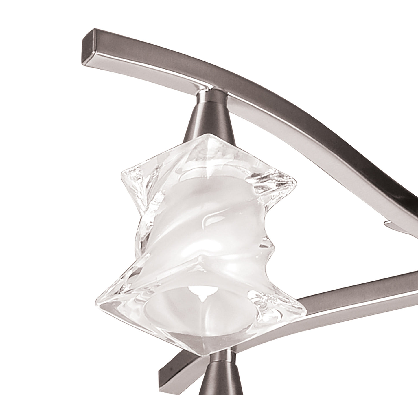 Salomon Ceiling 4 Light G9, Polished Chrome by Mantra