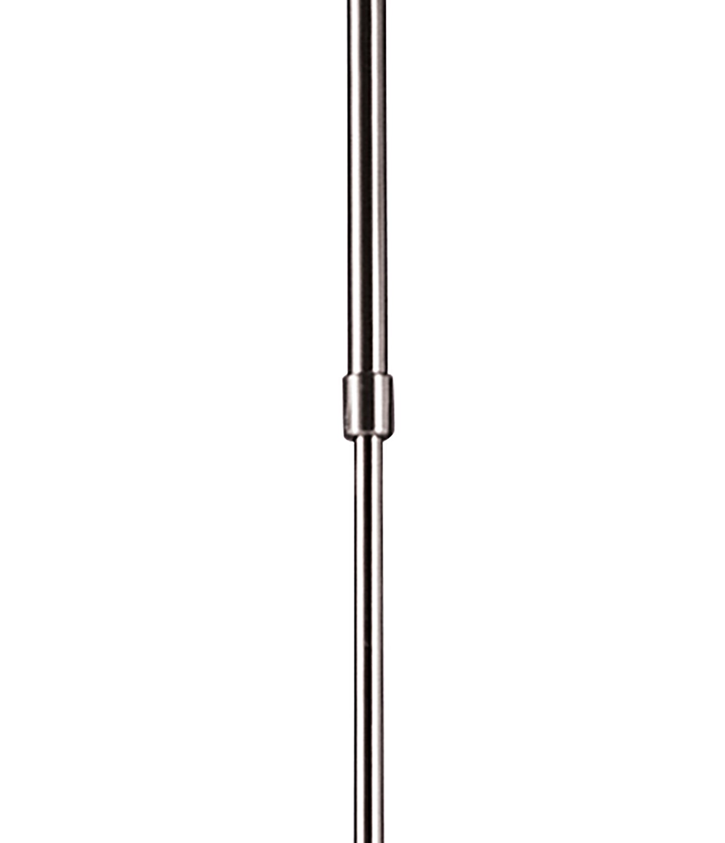 Salomon Telescopic Lamp 6 Light G9, Satin Nickel by Mantra