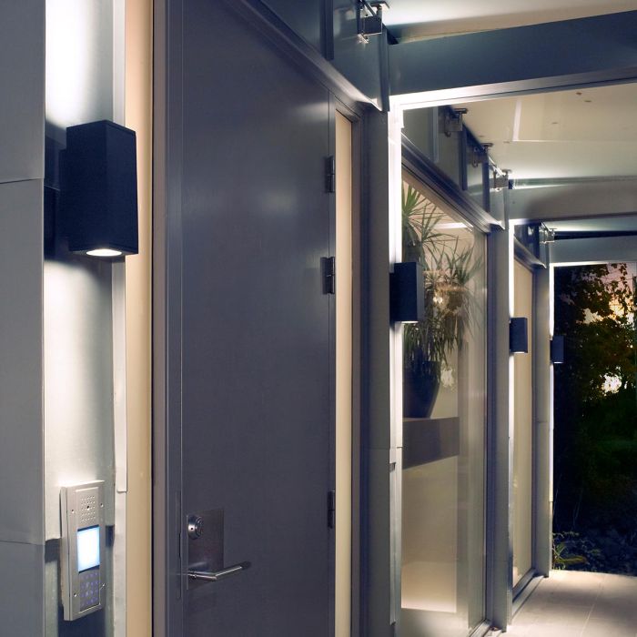 Sandvik 2 Light Up & Down Wall Light - Graphite