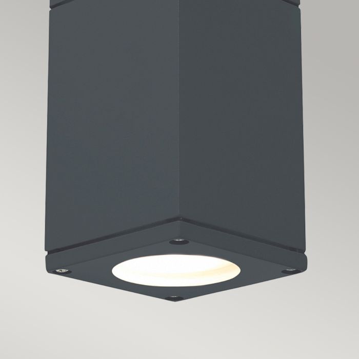 Sandvik 1 Light Down Ceiling Light - Graphite