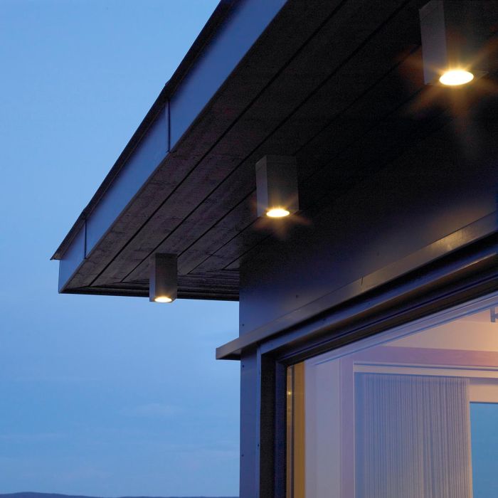 Sandvik 1 Light Down Ceiling Light - Graphite